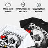 Dunk Panda White Black DopeSkill T-Shirt Rebirth Graphic