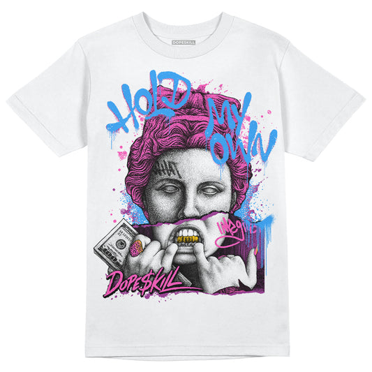 Jordan 4 GS “Hyper Violet” DopeSkill T-Shirt Hold My Own Graphic Streetwear - White