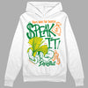 Dunk Low Reverse Brazil DopeSkill Hoodie Sweatshirt Speak It Graphic Streetwear - White