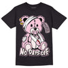 Dunk Low LX Pink Foam DopeSkill T-Shirt Hurt Bear Graphic Streetwear - Black