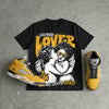 Tokyo 5s DopeSkill Oversize Print T-Shirt Real Ones Choose Loyalty Graphic