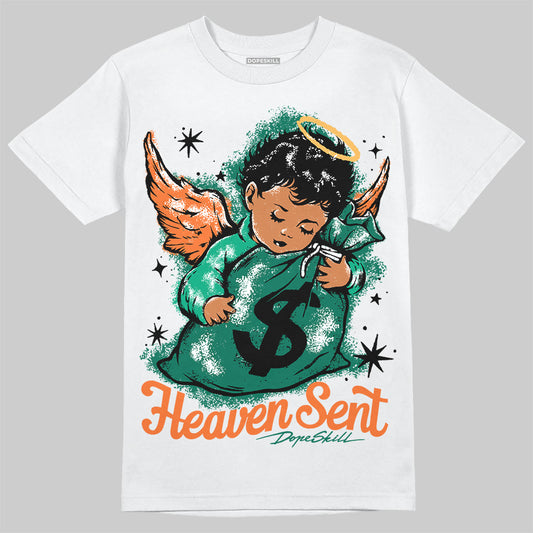 Jordan 3 Retro SP Nina Chanel Abney Bicoastal DopeSkill T-Shirt Heaven Sent Graphic Streetwear - White