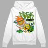 Dunk Low Reverse Brazil DopeSkill Hoodie Sweatshirt Break Through Graphic Streetwear - White