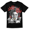 Jordan 1 High OG “Black/White” DopeSkill T-Shirt Hold My Own Graphic Streetwear - Black