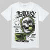 Foamposite Pro 'Pine Green' DopeSkill T-Shirt Jealousy Graphic Streetwear - White