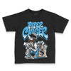 Jordan 1 High OG “UNC” Reimagined DopeSkill Toddler Kids T-shirt Paper Chaser Boy Graphic Streetwear - black
