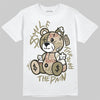 Jordan 6 Retro Neutral Olive DopeSkill T-Shirt Smile Through The Pain Graphic Streetwear - White