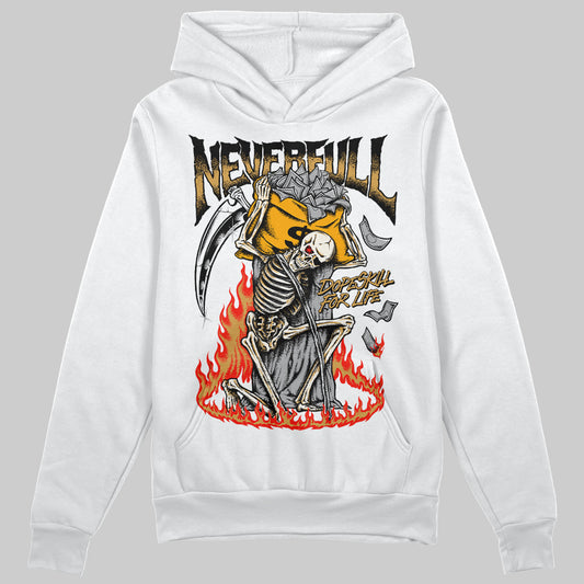 Jordan 11 "Gratitude" DopeSkill Hoodie Sweatshirt Heartless Graphic Streetwear - White 