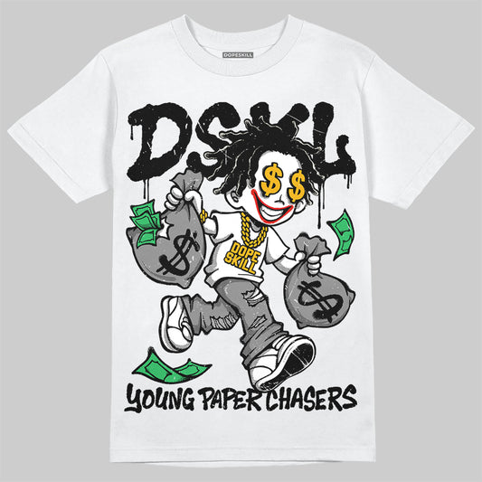 Dunk Panda White Black DopeSkill T-Shirt Young Paper Chasers Graphic Streetwear - White
