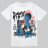 Jordan 3 Retro OG Rare Air DopeSkill T-Shirt Drip'n Never Tripp'n Graphic Streetwear - White