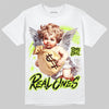 Air Foamposite Pro Voltage DopeSkill T-Shirt Real Ones Angel Graphic Streetwear - White