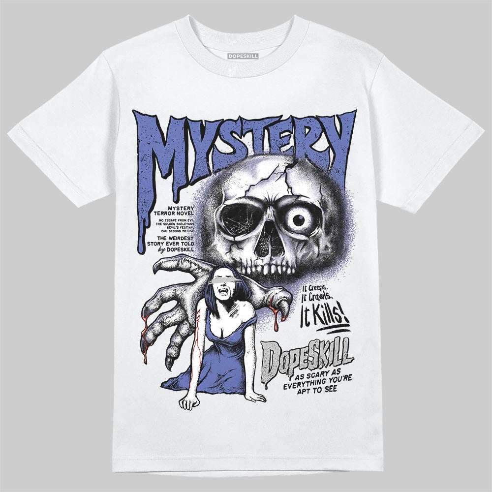 Air Max 90 x Patta Sapphire and Particle Grey DopeSkill T-Shirt Mystery Ghostly Grasp Graphic Streetwear - White
