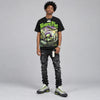 Max 95 OG 'Neon' DopeSkill Oversize Print T-Shirt Money Flies Graphic