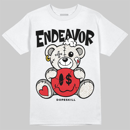 Jordan 3 Retro Pure Money DopeSkill T-Shirt Endeavor Graphic Streetwear - White