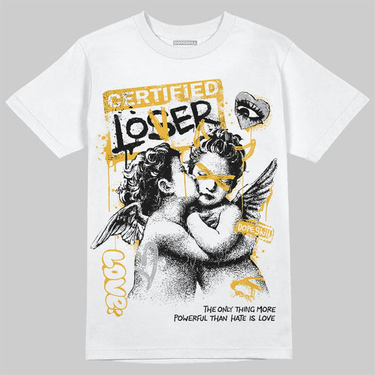 Jordan 5 'Tokyo' DopeSkill T-Shirt Certified Lover Graphic Streetwear - White 