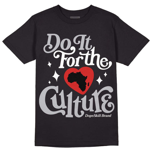 Jordan 13 “Wolf Grey” DopeSkill T-Shirt Do It For The Culture Graphic Streetwear - Black