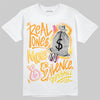 Air Max 95 “Dawn of Light” DopeSkill T-Shirt Real Ones Move In Silence Graphic Streetwear - White