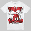 Jordan 12 Bloodline DopeSkill T-Shirt Stay Solid Graphic Streetwear - White