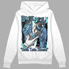 University Blue Sneakers DopeSkill Hoodie Sweatshirt Gotta Lotta Means Graphic Streetwear - White 