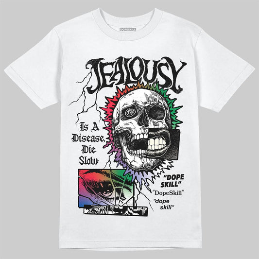 Jordan 11 City Pack “285” Atlanta DopeSkill T-Shirt Jealousy Graphic Streetwear - White