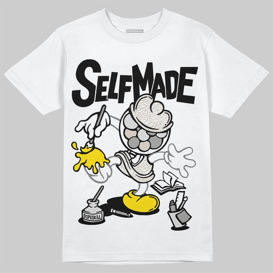 Jordan 3 Retro Pure Money DopeSkill T-Shirt Self Made Graphic Streetwear - White