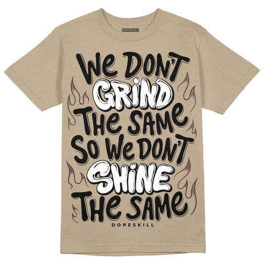 Jordan 1 High OG “Latte” DopeSkill Medium Brown T-shirt Grind Shine Graphic Streetwear