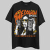 Orange, Black & White Sneakers DopeSkill T-Shirt The Dough Graphic Streetwear - Black