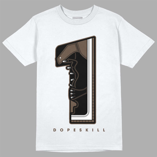 Jordan 1 Retro High OG Palomino DopeSkill T-Shirt No.1 Graphic Streetwear - White