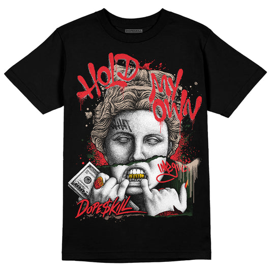 Dunk Low Freddy Krueger DopeSkill T-Shirt Hold My Own Graphic Streetwear - Black 