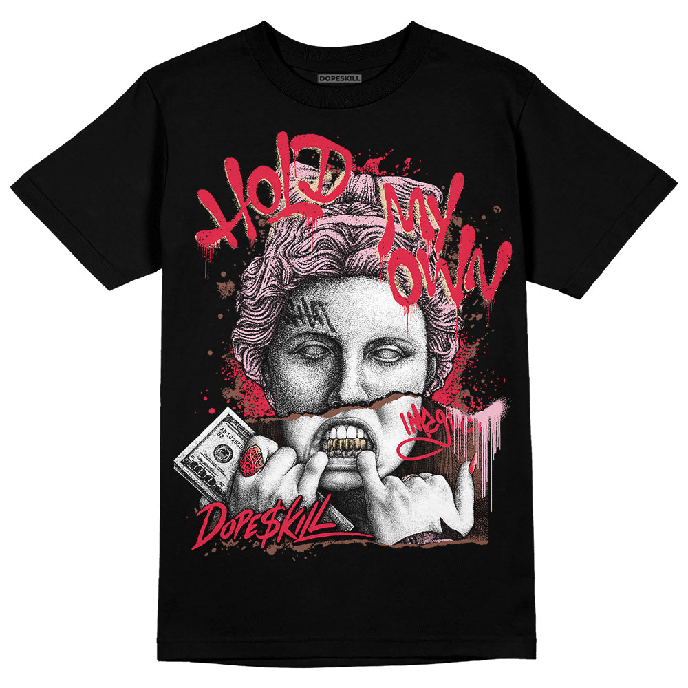 Dunk Low PRM Bacon DopeSkill T-Shirt Hold My Own Graphic Streetwear - Black