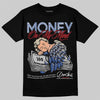 Jordan Spizike Low “Storm Blue” DopeSkill T-Shirt MOMM Graphic Streetwear - black