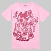 Pink Sneakers DopeSkill Pink T-Shirt Real Y2K Players Graphic Streetwear