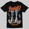 Orange Sneakers DopeSkill T-Shirt Loyalty Graphic Streetwear - Black