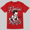 Jordan 13 Retro OG Chicago (2026) DopeSkill T-Shirt Flexin' Graphic Streetwear - red