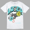 New Balance 9060 “Cyan Burst” DopeSkill T-Shirt Loser Lover Graphic Streetwear - White