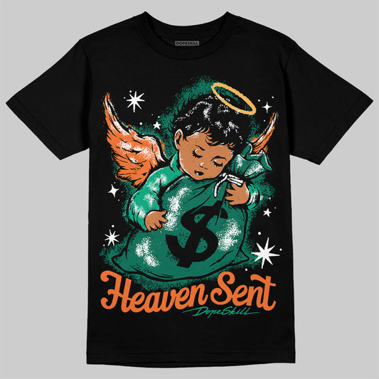 Jordan 3 Retro SP Nina Chanel Abney Bicoastal DopeSkill T-Shirt Heaven Sent Graphic Streetwear - Black
