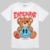 Orange, Black and White Sneakers DopeSkill T-Shirt Endeavor Graphic Streetwear - White