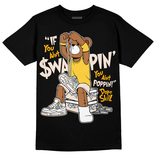 Jordan 4 "Sail" DopeSkill T-Shirt If You Aint Graphic Streetwear - Black