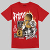Nigel Sylvester x Air Jordan 4 ‘Brick by Brick’ DopeSkill T-Shirt Drip'n Never Tripp'n Graphic Streetwear - Red