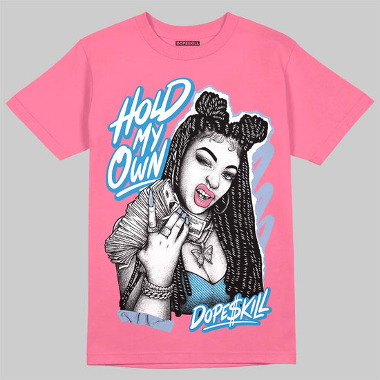 Jordan 3 GS “Cobalt Bliss” DopeSkill T-Shirt New H.M.O Graphic Streetwear - Safety Pink
