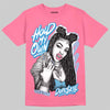 Jordan 3 GS “Cobalt Bliss” DopeSkill T-Shirt New H.M.O Graphic Streetwear - Safety Pink