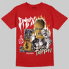 Jordan 1 Retro High OG Black Toe Reimagined DopeSkill T-Shirt Drip'n Never Tripp'n Graphic Streetwear - red