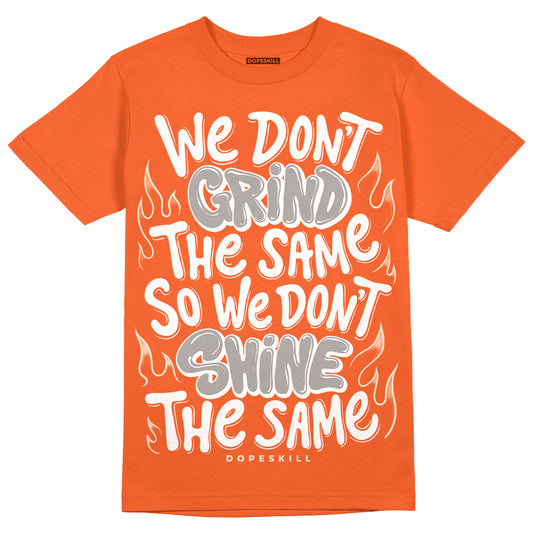 Jordan 3 Georgia Peach DopeSkill Orange T-shirt Grind Shine Graphic Streetwear