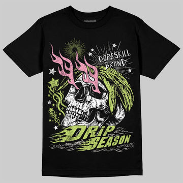 Chase B x Travis Scott x Jordan Jumpman Jack DopeSkill T-Shirt Drip Season Graphic Streetwear - Black
