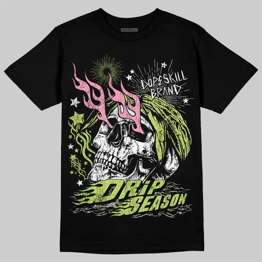 Chase B x Travis Scott x Jordan Jumpman Jack DopeSkill T-Shirt Drip Season Graphic Streetwear - Black