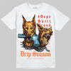 Orange Sneakers DopeSkill T-Shirt New Drip Season Graphic Streetwear - White