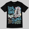 SB Dunk Low Verdy Visty DopeSkill T-Shirt Real Ones Move In Silence Graphic Streetwear - Black