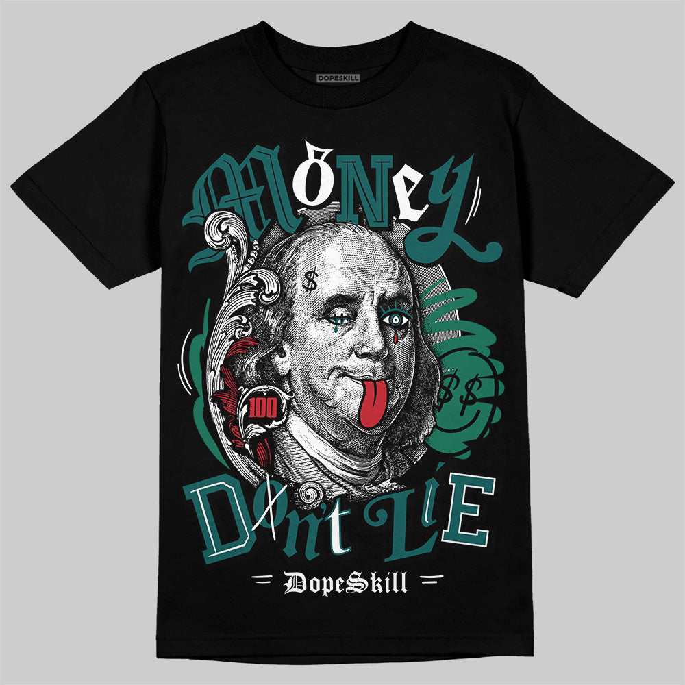 ASICS Gel-1130 'White Dark Neptune' DopeSkill T-Shirt Money Don't Lie Graphic Streetwear - Black