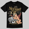 Jordan 4 Retro “Pizza” DopeSkill T-Shirt New No Days Off Graphic Streetwear - Black