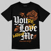 Orange, Black and White Sneakers DopeSkill T-Shirt You’re Lost Without Me Graphic Streetwear - Black